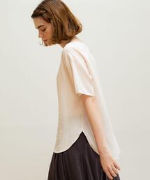 URBAN RESEARCH Sonny Label（アーバンリサーチサニーレーベル）の「リネン混クルーネックブラウスTシャツ（シャツ/ブラウス）」