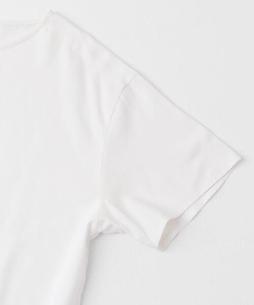 URBAN RESEARCH Sonny Label（アーバンリサーチサニーレーベル）の「リネン混クルーネックブラウスTシャツ（シャツ/ブラウス・レディース・オフホワイト/チャコールグレー/ピンク・FREE）」の12枚目の写真