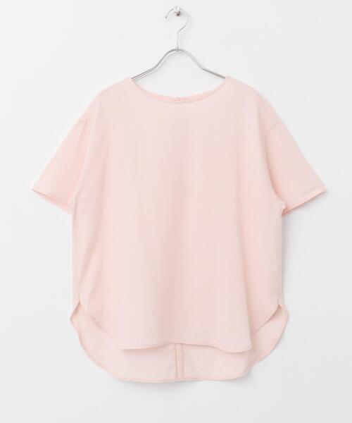 URBAN RESEARCH Sonny Label（アーバンリサーチサニーレーベル）の「リネン混クルーネックブラウスTシャツ（シャツ/ブラウス・レディース・オフホワイト/チャコールグレー/ピンク・FREE）」の20枚目の写真