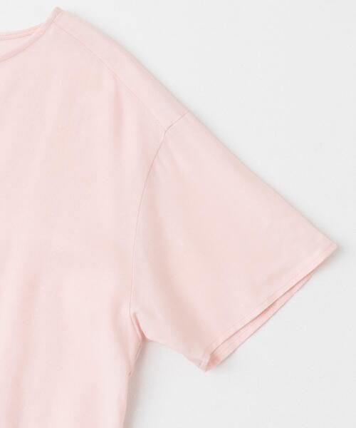 URBAN RESEARCH Sonny Label（アーバンリサーチサニーレーベル）の「リネン混クルーネックブラウスTシャツ（シャツ/ブラウス・レディース・オフホワイト/チャコールグレー/ピンク・FREE）」の21枚目の写真