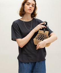 「URBAN RESEARCH Sonny Label」 半袖ブラウス FREE ブラック レディース URBAN RESEARCH Sonny Label 「URBAN Label」 半袖ブラウス FREE