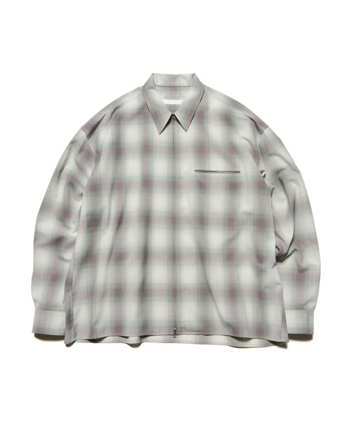 SOPHNET. ソフネット メルトン ブルゾン SOPHNET.（ソフネット）の「LIMONTA NYLON HOODED JACKET