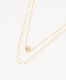 ANY SIS（エニィスィス）の「ロンデルパール調2連 ネックレス（ネックレス）」