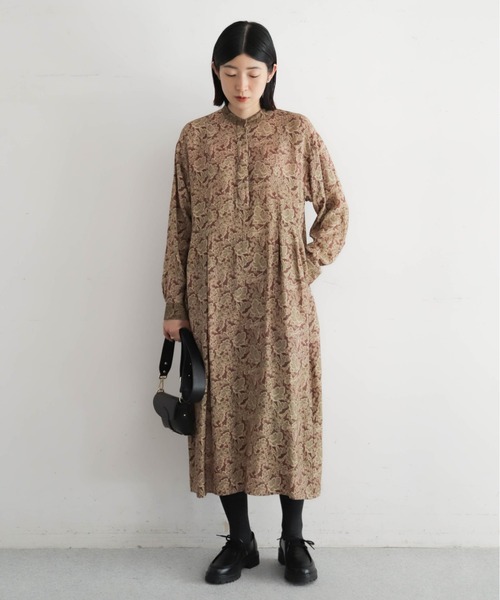 ヴィンテージリーフ スキッパーワンピース | NOMBRE IMPAIR