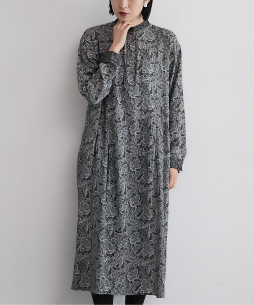 ヴィンテージリーフ スキッパーワンピース | NOMBRE IMPAIR