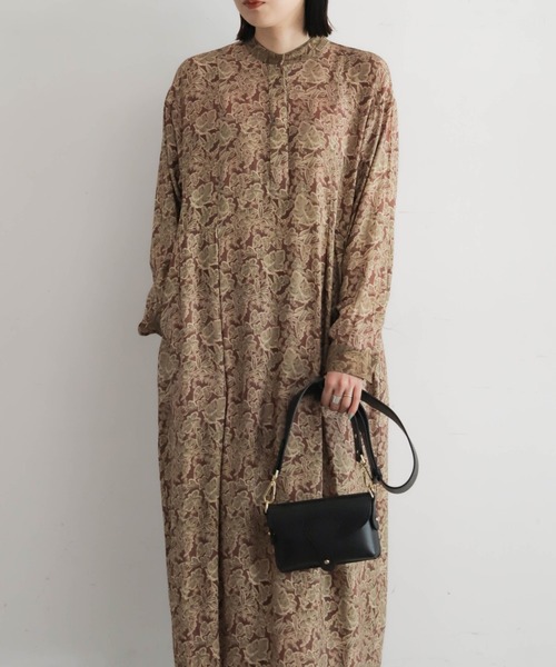 ヴィンテージリーフ スキッパーワンピース | NOMBRE IMPAIR