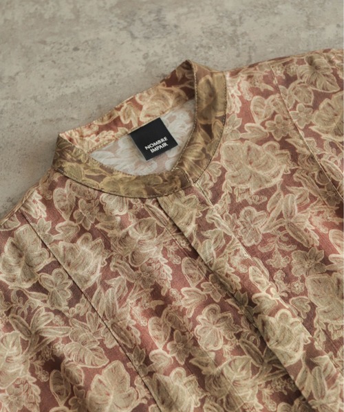 ヴィンテージリーフ スキッパーワンピース | NOMBRE IMPAIR