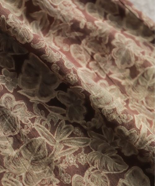 ヴィンテージリーフ スキッパーワンピース | NOMBRE IMPAIR