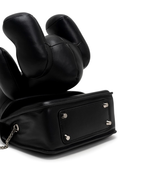 Maison MIHARA YASUHIRO（メゾンミハラヤスヒロ）の「"DOLLS" Rabbit Attached Chain MIni Bag（ショルダーバッグ・メンズ・ブラック・FREE）」の7枚目の写真