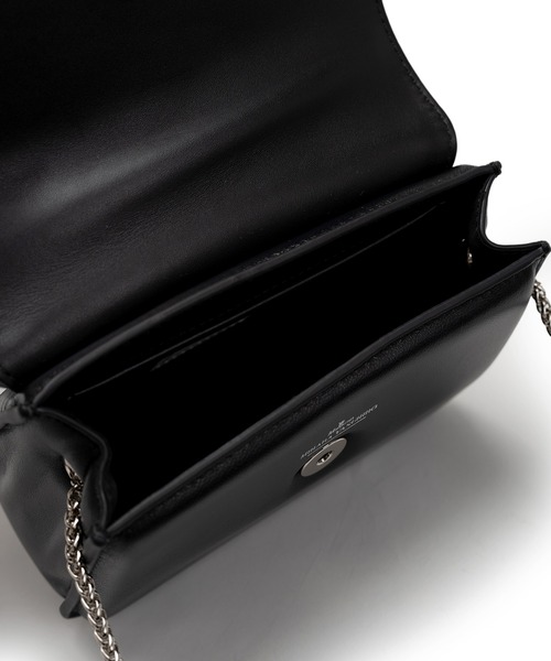 Maison MIHARA YASUHIRO（メゾンミハラヤスヒロ）の「"DOLLS" Rabbit Attached Chain MIni Bag（ショルダーバッグ・メンズ・ブラック・FREE）」の8枚目の写真
