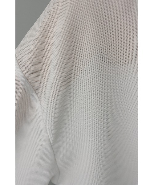 STYLEMIXER（スタイルミキサー）の「ワイドスリーブメッシュショートシャツ（シャツ/ブラウス・レディース・ホワイト/ブラック/グリーン・FREE）」の16枚目の写真