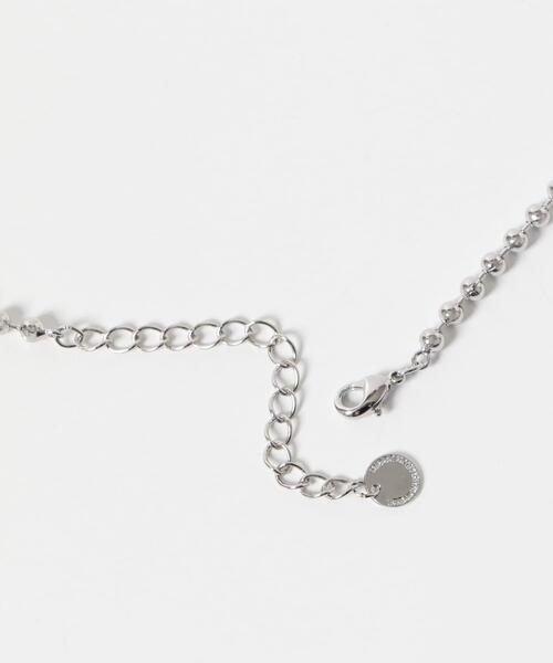 URBAN RESEARCH DOORS（アーバンリサーチドアーズ）の「ボールチェーンネックレス（ネックレス・レディース・シルバー・ONE）」の3枚目の写真