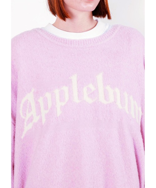 APPLEBUM（アップルバム）の「“Applebum” Wool Sweater（ニット/セーター・メンズ・ダークグリーン/ブラック/ピンク・X-LARGE/LARGE/MEDIUM）」の4枚目の写真