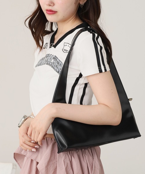 ROOPTOKYO(ループトウキョウ)の「ゲームシャツ風 ミニTシャツ(Tシャツ/カットソー・レディース・スカイブルー/ブルー/グレー/ホワイト/ブラック/レッド・FREE)」の9枚目の写真