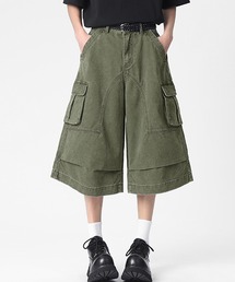 Theater code | half-width cargo pants/ハーフワイドカーゴパンツ(カーゴパンツ)