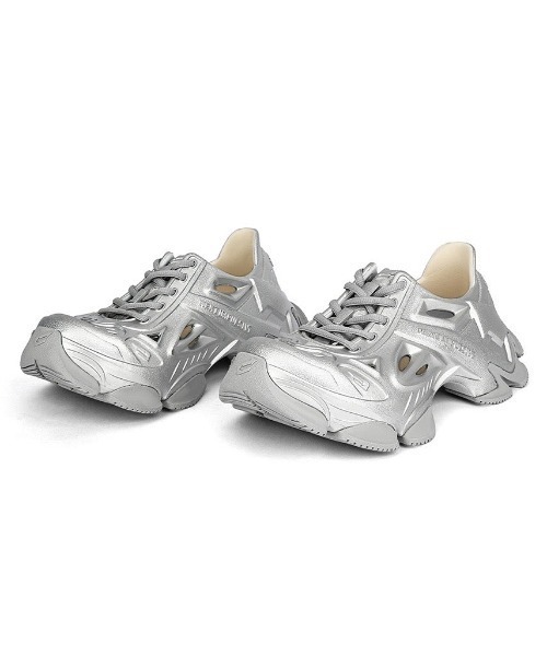 NEXT IMPULSIVE（ネクストインプルーシブ）の「【NEXT IMPULSIVE】Time Space Series-Dad Crocs Shoes / 【ネクストインプルーシブ】ダッドクロックスシューズ（サンダル・メンズ・ブラック/シルバー・26.5cm/25.5cm/24.5cm/23.5cm）」の12枚目の写真