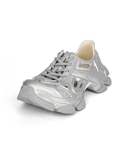 NEXT IMPULSIVE（ネクストインプルーシブ）の「【NEXT IMPULSIVE】Time Space Series-Dad Crocs Shoes / 【ネクストインプルーシブ】ダッドクロックスシューズ（サンダル・メンズ・ブラック/シルバー・26.5cm/25.5cm/24.5cm/23.5cm）」の14枚目の写真