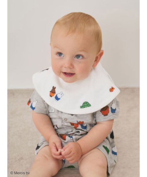 Miffy（ ミッフィー）の「【Dick Bruna】【BABY】【接触冷感】総柄ロンパース（ロンパース・キッズ・ピンク/イエロー/グレー・80/70）」の16枚目の写真