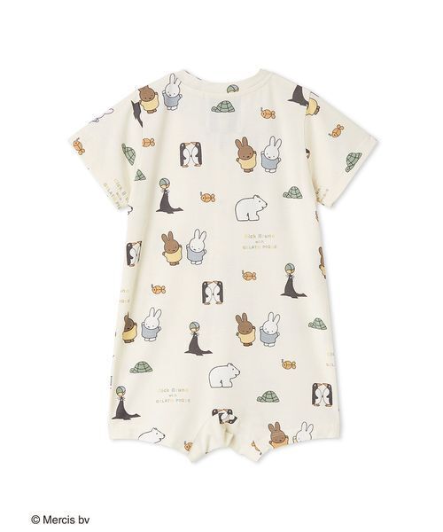 Miffy（ ミッフィー）の「【Dick Bruna】【BABY】【接触冷感】総柄ロンパース（ロンパース・キッズ・ピンク/イエロー/グレー・80/70）」の18枚目の写真