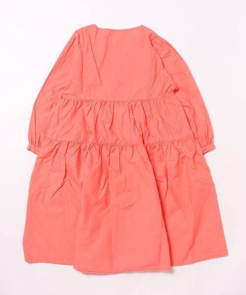 GROOVY COLORS(グルービーカラーズ)の「Loan Tiered Dress(ワンピース・キッズ・ピンク・115/125)」の2枚目の写真