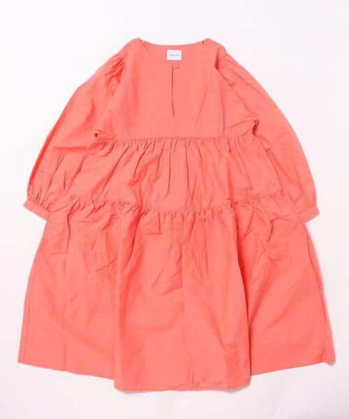 GROOVY COLORS(グルービーカラーズ)の「Loan Tiered Dress(ワンピース・キッズ・ピンク・115/125)」の3枚目の写真