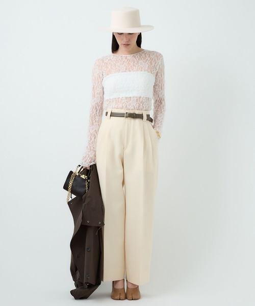 Chaos グラスレースプルオーバー　ブラック Chaos(カオス)/グラスレースプルオーバー（Tシャツ/カットソー