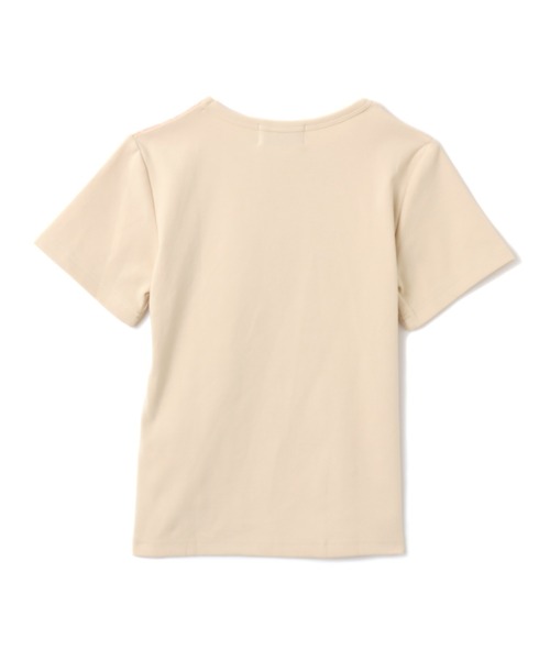 atmos pink(アトモスピンク)の「atmos pink Print T-shirt / アトモス ピンク プリント ティーシャツ(Tシャツ/カットソー・レディース・ベージュ/グレー・FREE)」の6枚目の写真