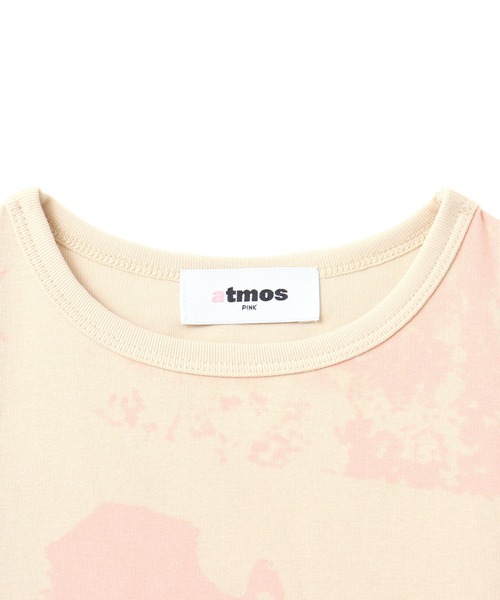 atmos pink(アトモスピンク)の「atmos pink Print T-shirt / アトモス ピンク プリント ティーシャツ(Tシャツ/カットソー・レディース・ベージュ/グレー・FREE)」の3枚目の写真