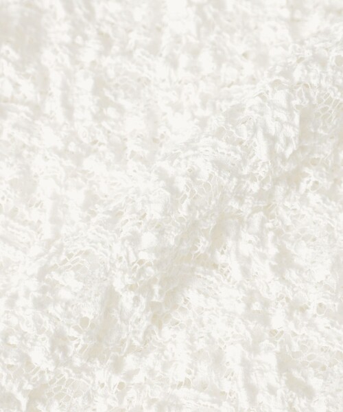 MACKINTOSH LONDON（マッキントッシュ ロンドン）の「フラワーレースジャージープルオーバー（Tシャツ/カットソー・レディース・オフホワイト/ブラック・38）」の13枚目の写真