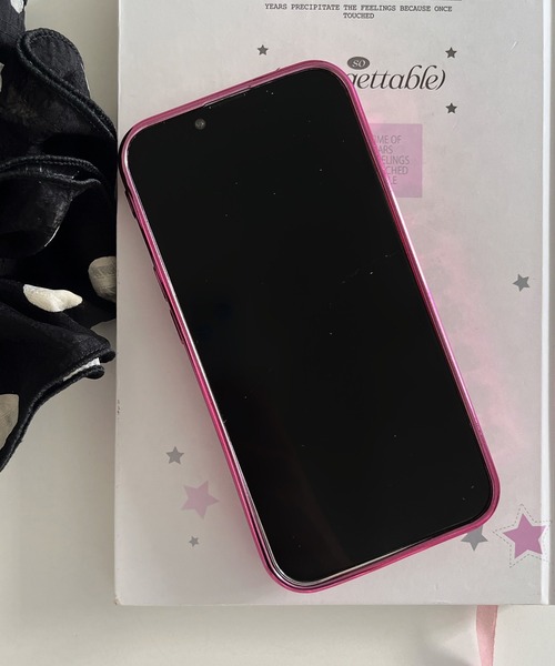 SANSeLF（サンセルフ）の「【SANSeLF】 メタリックパール スマホケースiPhoneカバー アイフォンケース sac25a001（スマホケース/カバー・レディース・ブラック/ライトグリーン/レッド/ピンク/シルバー系その他/パープル/ホワイト/シルバー/ライトイエロー/ライトブルー・iPhone 14/iPhone 15 Pro/iPhone 15/iPhone 14 Pro/iPhone 16 Pro/iPhone 16）」の15枚目の写真