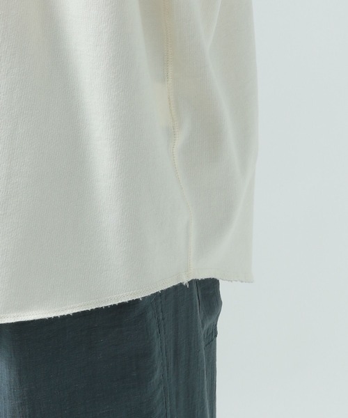 BAYFLOW(ベイフロー)の「サマースウェットTシャツ(Tシャツ/カットソー・メンズ・チャコール/イエロー/ブルー/オフホワイト・MEDIUM/LARGE)」の12枚目の写真