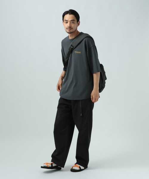 BAYFLOW(ベイフロー)の「サマースウェットTシャツ(Tシャツ/カットソー・メンズ・チャコール/イエロー/ブルー/オフホワイト・MEDIUM/LARGE)」の15枚目の写真