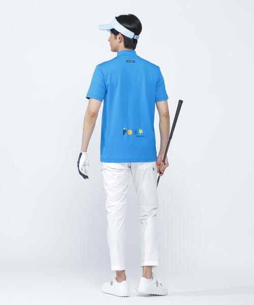 PEARLY GATES(パーリーゲイツ)の「【PEARLY GATES】ベア疑似メッシュ半袖モックネックカットソー(Tシャツ/カットソー・メンズ・ネイビー/ホワイト/ブルー・MEDIUM/X-LARGE/LARGE)」の13枚目の写真