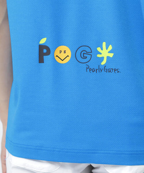 PEARLY GATES(パーリーゲイツ)の「【PEARLY GATES】ベア疑似メッシュ半袖モックネックカットソー(Tシャツ/カットソー・メンズ・ネイビー/ホワイト/ブルー・MEDIUM/X-LARGE/LARGE)」の20枚目の写真