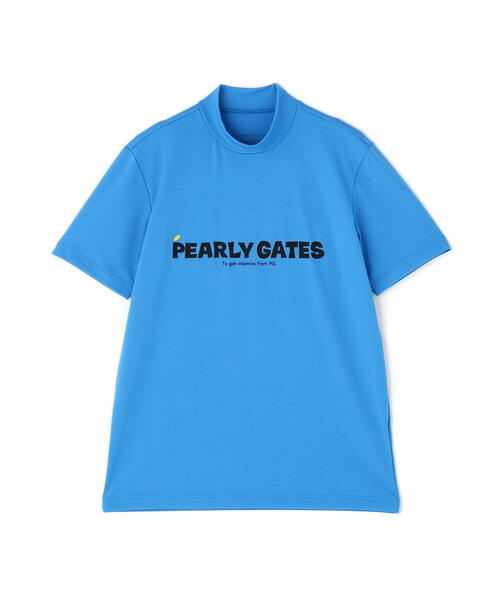 PEARLY GATES(パーリーゲイツ)の「【PEARLY GATES】ベア疑似メッシュ半袖モックネックカットソー(Tシャツ/カットソー・メンズ・ネイビー/ホワイト/ブルー・MEDIUM/X-LARGE/LARGE)」の21枚目の写真