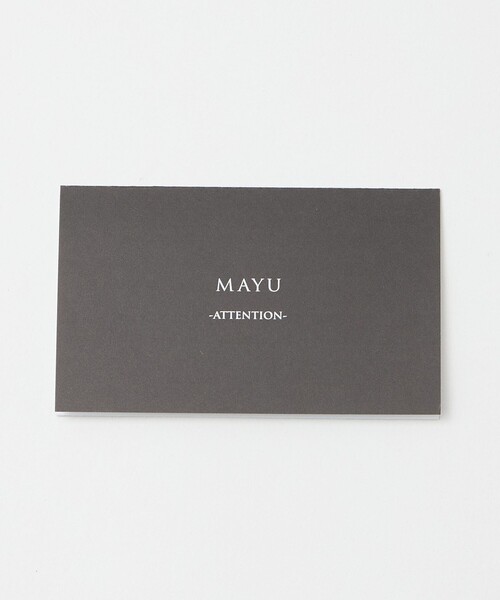 MAYU（マユ）の「＜MAYU＞コード ネックレス（ネックレス・レディース・シルバー・FREE）」の8枚目の写真