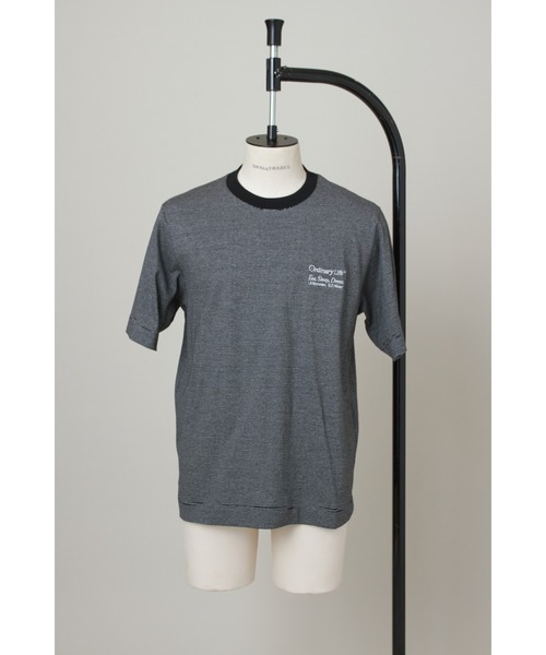 SHINYAKOZUKA(シンヤコヅカ)の「ORDINARY S/S TEE(Tシャツ/カットソー・メンズ・ホワイト/ブラック・LARGE/MEDIUM/SMALL)」の2枚目の写真