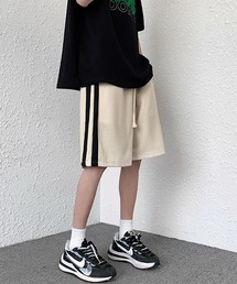 THE HITSS（ヒッツ）の「サイドライン ワッフル ハーフパンツ（トラックパンツ）（その他パンツ）」