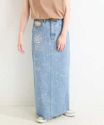 B.C STOCK(x[Z[XgbN)̃EHbVu / DU JOUR/f W[ LEAN GLITTER JEAN SKIRT(XJ[g)
