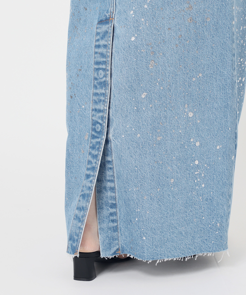 【B.C STOCK】 DU JOUR LEAN グリッタージーンズスカート B.C STOCK】 DU JOUR LEAN グリッタージーンズスカート - メルカリ