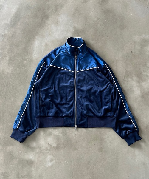 セール】ナイロンベロアトラックジャケット/セットアップ着用可