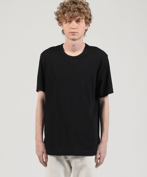 JAMES PERSE(ジェームスパース)の「コットンジャージー クルーネックTシャツ MRFJ3671(Tシャツ/カットソー・メンズ・ホワイト/ライトグレー/ブラック/ライトブルー・2/3/0/1)」の6枚目の写真