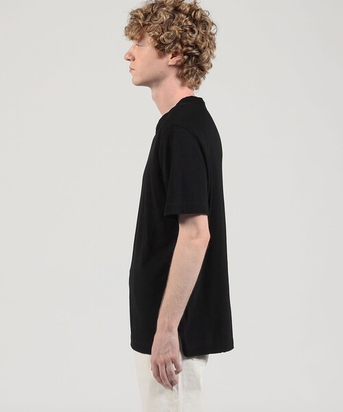 JAMES PERSE(ジェームスパース)の「コットンジャージー クルーネックTシャツ MRFJ3671(Tシャツ/カットソー・メンズ・ホワイト/ライトグレー/ブラック/ライトブルー・2/3/0/1)」の7枚目の写真