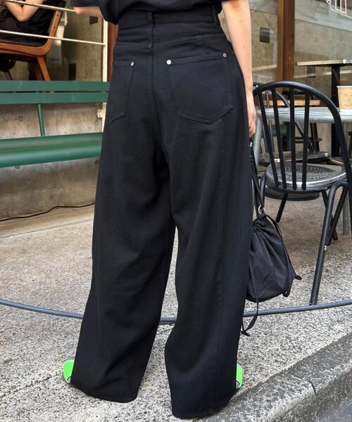 CIAOPANIC TYPY(チャオパニックティピー)の「■【UNISEX】ホットフィットカーブチノパンツ(チノパンツ・レディース・ブラック/アイボリー/ベージュ・LARGE/MEDIUM)」の13枚目の写真