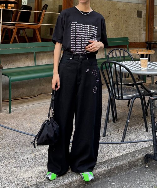 CIAOPANIC TYPY(チャオパニックティピー)の「■【UNISEX】ホットフィットカーブチノパンツ(チノパンツ・レディース・ブラック/アイボリー/ベージュ・LARGE/MEDIUM)」の14枚目の写真