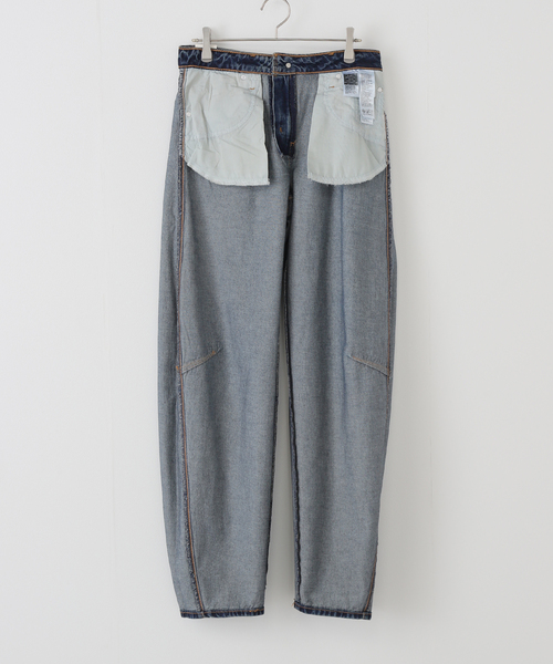 Spick & Span（スピックアンドスパン）の「《一部店舗+WEB限定》LEVI'S/リーバイス BAGGY DAD BARREL（デニムパンツ・レディース・エメラルドブルー/ブラック系その他・27/26/25）」の19枚目の写真