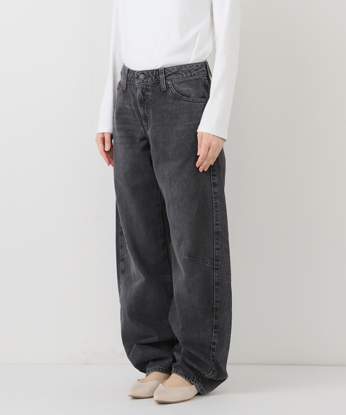 Spick & Span（スピックアンドスパン）の「《一部店舗+WEB限定》LEVI'S/リーバイス BAGGY DAD BARREL（デニムパンツ・レディース・エメラルドブルー/ブラック系その他・27/26/25）」の8枚目の写真