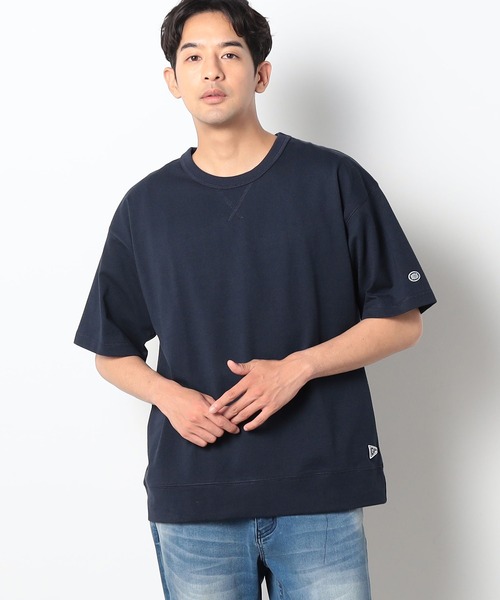 Grand PARK（グランドパーク）の「DISCUS(ディスカス）×GrandPARK（グランドパーク）別注USAコットンブレンドスウェットTシャツ（Tシャツ/カットソー・メンズ・ブラック/ネイビー/オートミール/オフホワイト・X-LARGE/LARGE/MEDIUM）」の4枚目の写真
