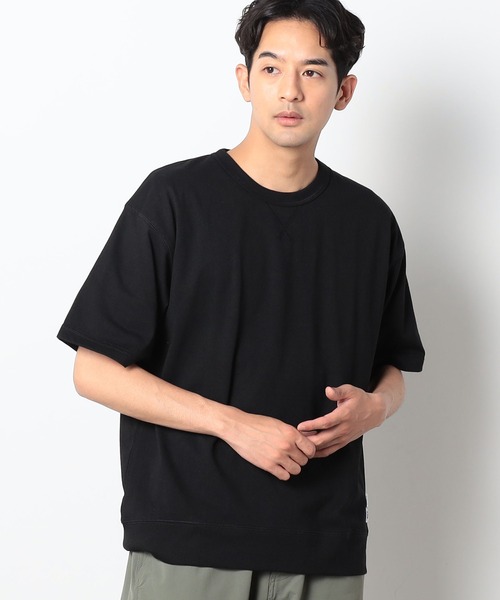 Grand PARK（グランドパーク）の「DISCUS(ディスカス）×GrandPARK（グランドパーク）別注USAコットンブレンドスウェットTシャツ（Tシャツ/カットソー・メンズ・ブラック/ネイビー/オートミール/オフホワイト・X-LARGE/LARGE/MEDIUM）」の2枚目の写真