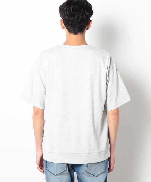 Grand PARK（グランドパーク）の「DISCUS(ディスカス）×GrandPARK（グランドパーク）別注USAコットンブレンドスウェットTシャツ（Tシャツ/カットソー・メンズ・ブラック/ネイビー/オートミール/オフホワイト・X-LARGE/LARGE/MEDIUM）」の6枚目の写真